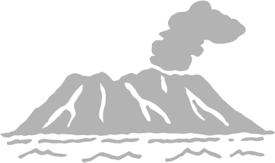 桜島イラスト